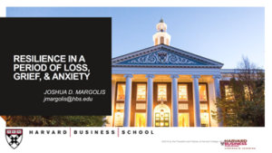 Building Our Resilience in the Face of a Crisis